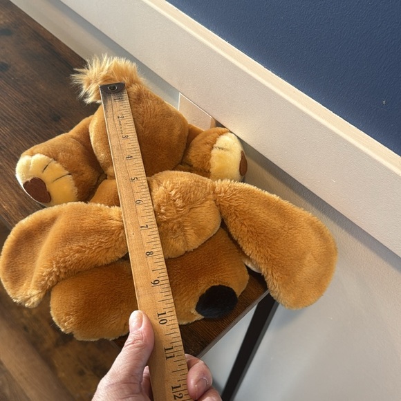 Vintage‎ 1982 Antics Beagle Dog Laying Plush Stuffed Animal 6" - Picture 9 of 9